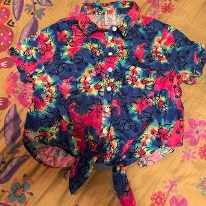 Grateful Dead Kids Tie-Dye Button-Up Shirt